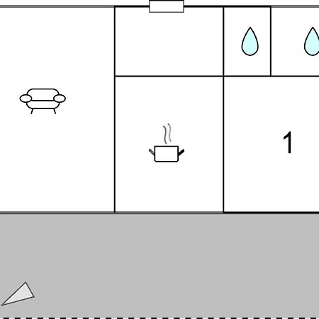 아파트 1 Bedroom Stunning In 로양